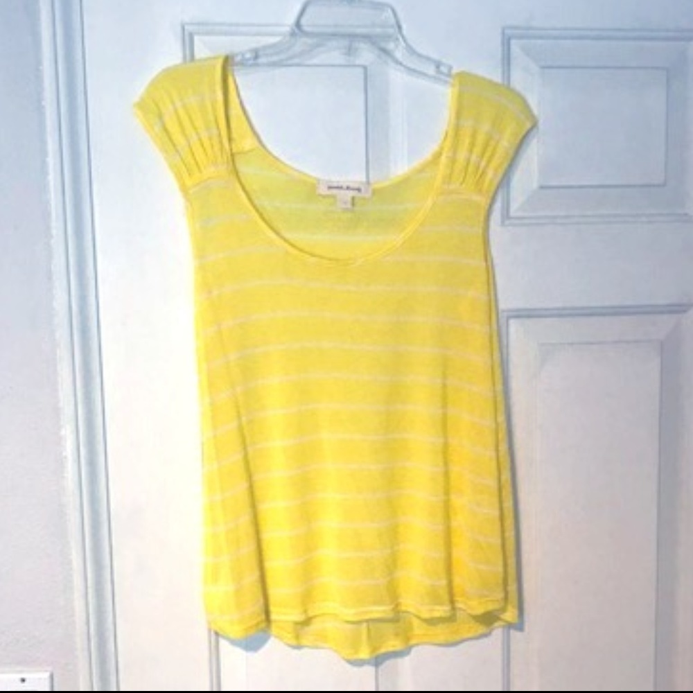 Never Worn Painted Threads Yellow Tank Top